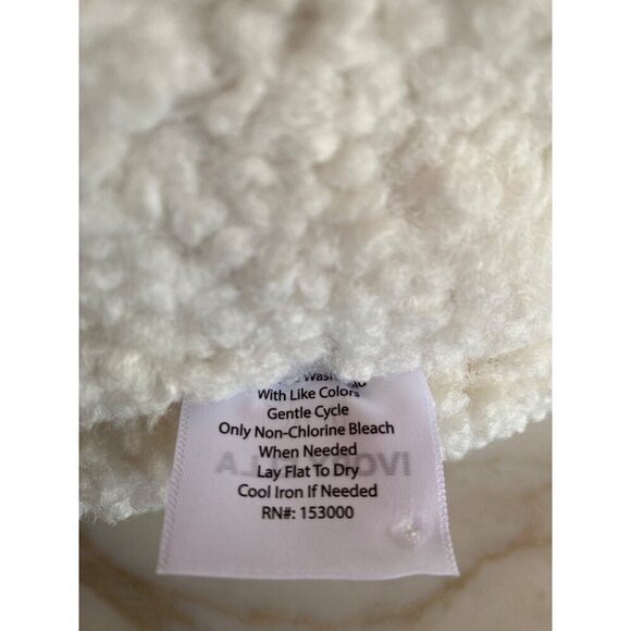 Ella Ivory Pink Teddy Bear Trapper Hat One Size Ear Flaps - Picture 7 of 8